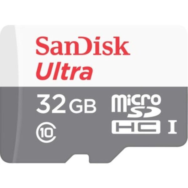 Card de Memorie SanDisk Ultra microSD, 32GB, Class 10 - SDSQUNR-032G-GN3MN