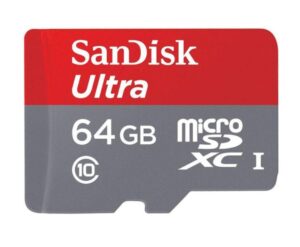 Card de Memorie SanDisk Ultra microSD, 64GB, Class 10 - SDSQUNR-064G-GN3MN