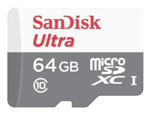 Card de Memorie SanDisk Ultra microSD, 64GB, Class 10 - SDSQUNR-064G-GN3MN