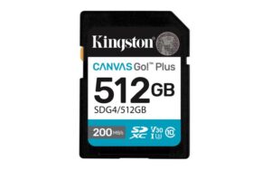 Card de Memorie SD Kingston 512GB Canvas GO plus CL 10 - SDG4/512GB