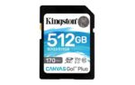 Card de Memorie SD Kingston Canvas GO Plus, 512GB, Class 10 - SDG3/512GB