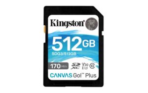 Card de Memorie SD Kingston Canvas GO Plus, 512GB, Class 10 - SDG3/512GB