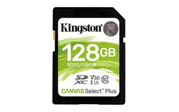Card de Memorie SD Kingston Canvas Select Plus, 128GB, Class 10 - SDS2/128GB