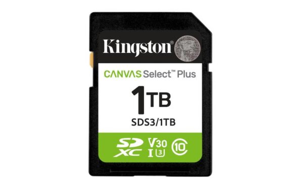 Card de Memorie SDXC Kingston, 1TB, Canvas Select Plus - SDS3/1TB