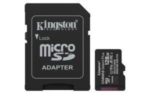 Card de MemorieMicroSDXC Kingston, 128GB, Canvas Select Plus - SDCS3/128GB