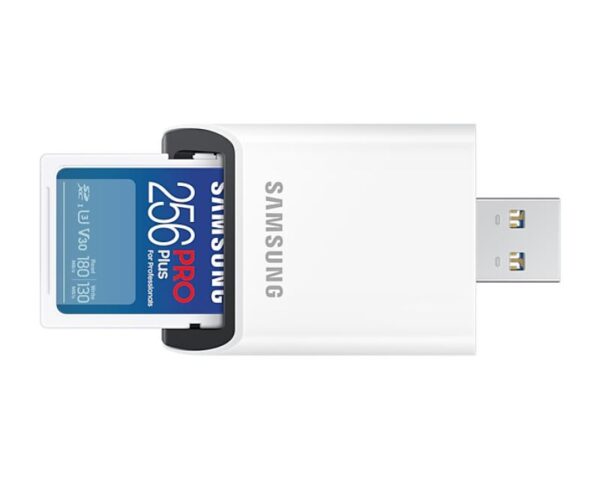 Card MICROSD PRO PLUS 256GB CL10 CARD READER - MB-SD256SB/WW