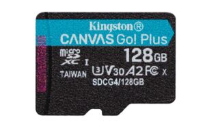 Carde de Memorie MicroSDXC Kingston Canvas GO PLUS 128GB - SDCG4/128GB