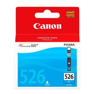 Cartus cerneala Canon CLI-526C, cyan, pentru Canon Pixma IP4850 - BS4541B001AA