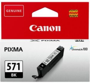 Cartus cerneala Canon CLI-571BK, black, capacitate 7ml - BS0385C001AA