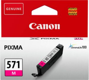 Cartus cerneala Canon CLI-571M, magenta, capacitate 7ml - BS0387C001AA