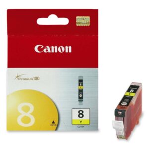 Cartus cerneala Canon CLI-8Y, yellow, capacitate 13ml - BS0623B001AA