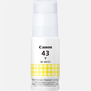 Cartus cerneala Canon GI-43Y, culoare yellow, capacitate 3800 pagini - 4689C001AA