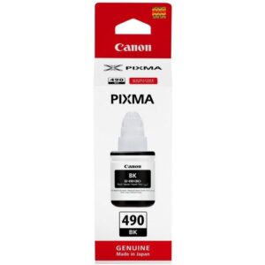 Cartus cerneala Canon GI-490 BK, pigment black, capacitate 135ml - BS0663C001AA