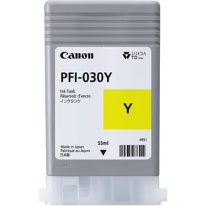 Cartus cerneala Canon PFI-030Y, yellow, capacitate 55ml - 3492C001AA