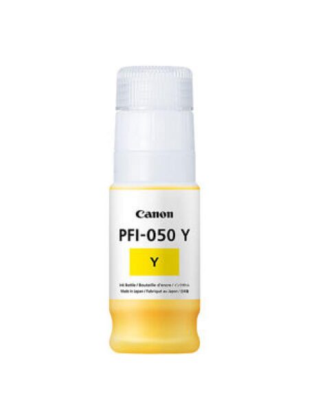 Cartus cerneala Canon PFI-050Y, yellow, capacitate 70ml - 5701C001AA