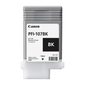 Cartus cerneala Canon PFI-107BK, black, capacitate 130ml - CF6705B001AA