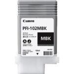 Cartus cerneala Canon PFI-120MBK, matte black, capacitate 130ml - 2884C001AA