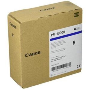 Cartus cerneala Canon PFI-1300BL, blue, capacitate 330ml - 0820C001AA
