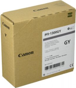 Cartus cerneala Canon PFI-1300GY, gri, capacitate 330ml - 0817C001AA