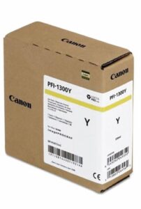 Cartus cerneala Canon PFI-1300Y, galben, capacitate 330ml - 0814C001AA