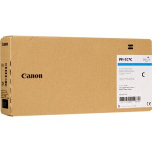 Cartus cerneala Canon PFI-707C, cyan, capacitate 700ml - CF9822B001AA