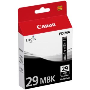 Cartus cerneala Canon PGI-29MBK, matte black, pentru Pixma Pro-1 - BS4868B001AA