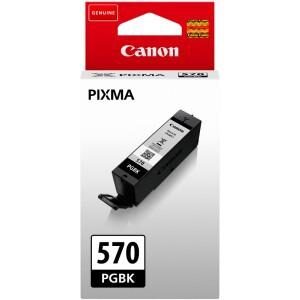 Cartus cerneala Canon PGI-570 PGBK, pigment black, capacitate 15ml - BS0372C001AA