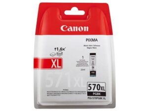 Cartus cerneala Canon PGI-570XL PGBK, pigment black, capacitate 22ml - BS0318C001AA