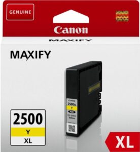 Cartus cerneala Canon PGI2500XLY, yellow, Dual Resistant High Density - BS9267B001AA