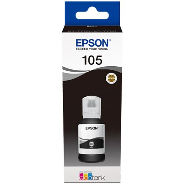 Cartus cerneala Epson 105 ECOTANK, black, capacitate 140ml - C13T00Q140