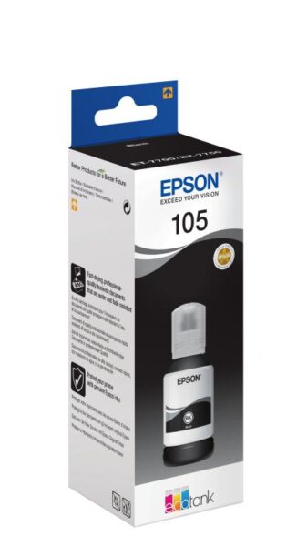 Cartus cerneala Epson 105 ECOTANK, black, capacitate 140ml - C13T00Q140