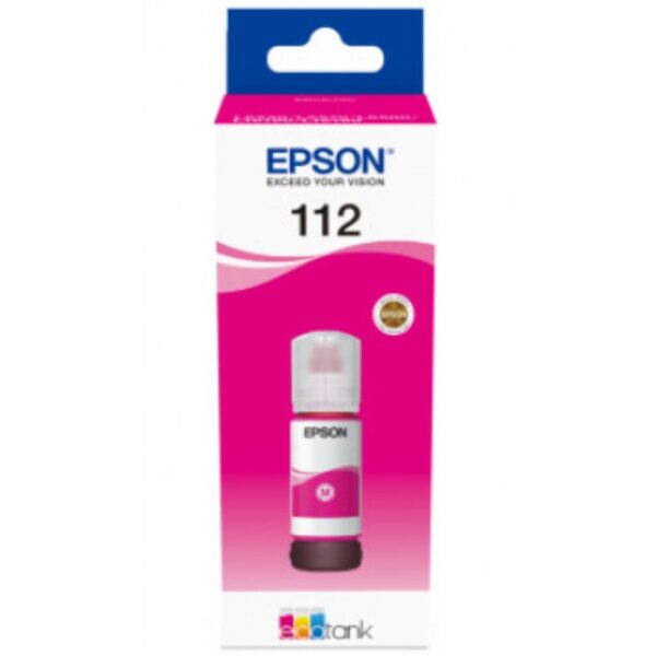 Cartus cerneala Epson 112 ECOTANK, pigment magenta, capacitate 70ml - C13T06C34A