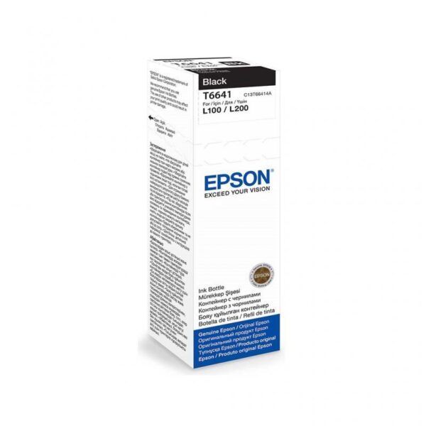 Cartus cerneala Epson T6641, black, capacitate 70ml - C13T66414A