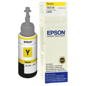 Cartus cerneala Epson T6734, yellow, capacitate 70ml - C13T67344A