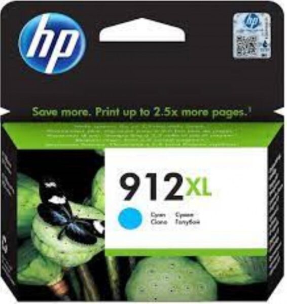 Cartus cerneala HP 3YL81AE cyan 825 pagini nr.912XL OfficeJet 8013/8023