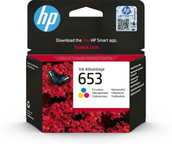 Cartus cerneala HP 3YM74AE Black Nr.653 200ini, HP DeskJet Plus