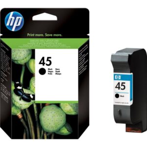 Cartus cerneala HP 51645AE, black, 42 ml, Color 120, Color 145