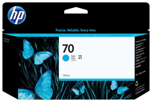 Cartus cerneala HP 70 DESIGNJET cyan C9452A, 130 ml