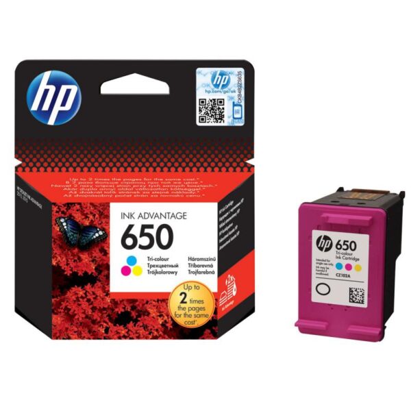 Cartus cerneala HP CZ102AE, tricolor, 5 ml, Deskjet Ink Advantage 1015