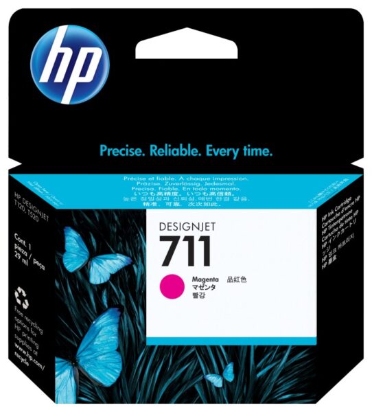 Cartus cerneala HP CZ131A, magenta, 29 ml, HP Designjet T120