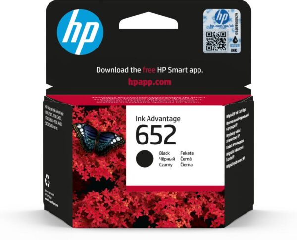 Cartus cerneala HP, F6V25AE, 360 pagini, Deskjet 2135 AIO, NR.652