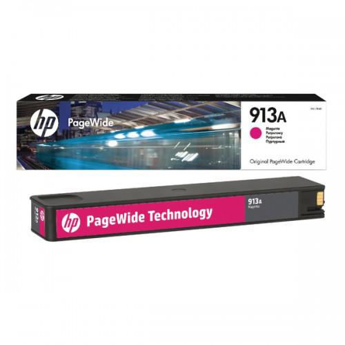 Cartus cerneala HP Magenta PageWide Nr.913A F6T78AE Original HP PageWidePro