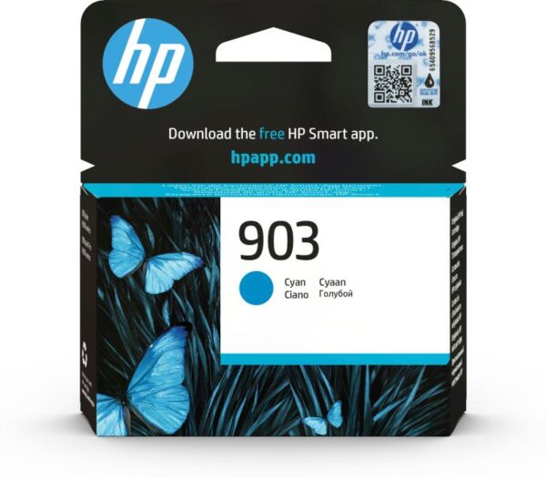 Cartus cerneala HP T6L87AE, Nr.903, Culoare Cyan, Capacitate: 4ml/315 pagini