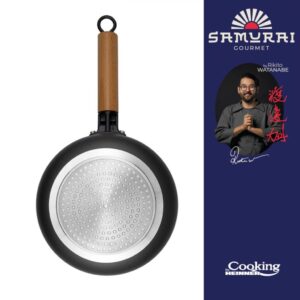 CASEROLA ALUMINIU + CAPAC 20X9.5 CM, 2.7L, RIKITO WATANABE - HR-SNT-C20