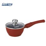 CASEROLA ALUMINIU+CAPAC 16x8CM, 1.3 L, CALABRIA, COOKING BY HEINNER - HR-JLG-C16C