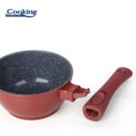 CASEROLA ALUMINIU+CAPAC 16x8CM, 1.3 L, CALABRIA, COOKING BY HEINNER - HR-JLG-C16C