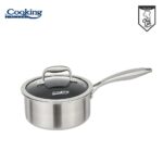 CASEROLA CU CAPAC, 16x8.5 CM, 1.6 L, TITANIUM3, COOKING BY HEINNER - HR-MRK-16
