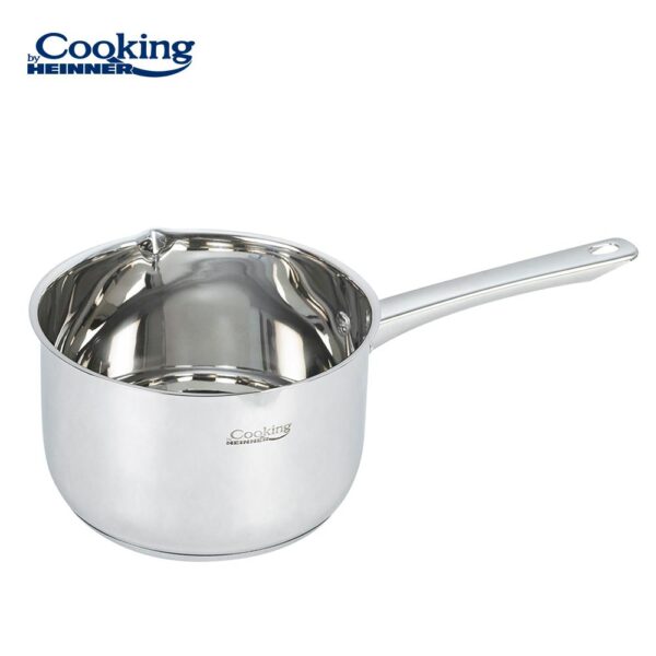 CASEROLA INOX 20x12.5 CM, 3.6 L, COOKING BY HEINNER - HR-JX-C20