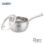 CASEROLA INOX+ CAPAC 16X9 CM, 1.8 L, NICOLAI TAND, ORIGINI - HR-RW-T018