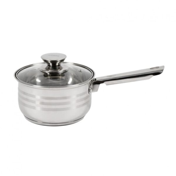 CASEROLA INOX+CAPAC 16X9.5 CM, 1.9L, MYRA, COOKING BY HEINNER - HR-HJ-019